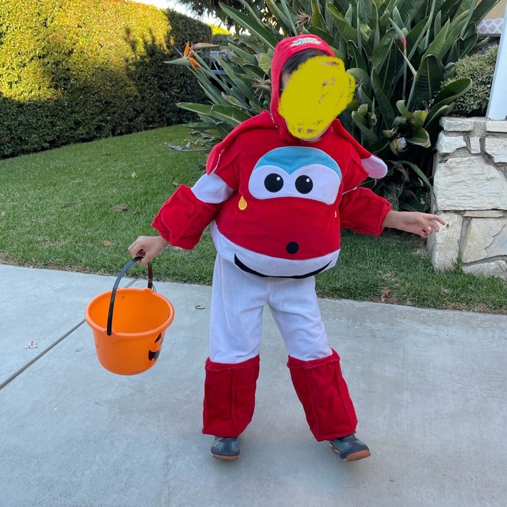 Super Wings Jett Costume 4-5 year old